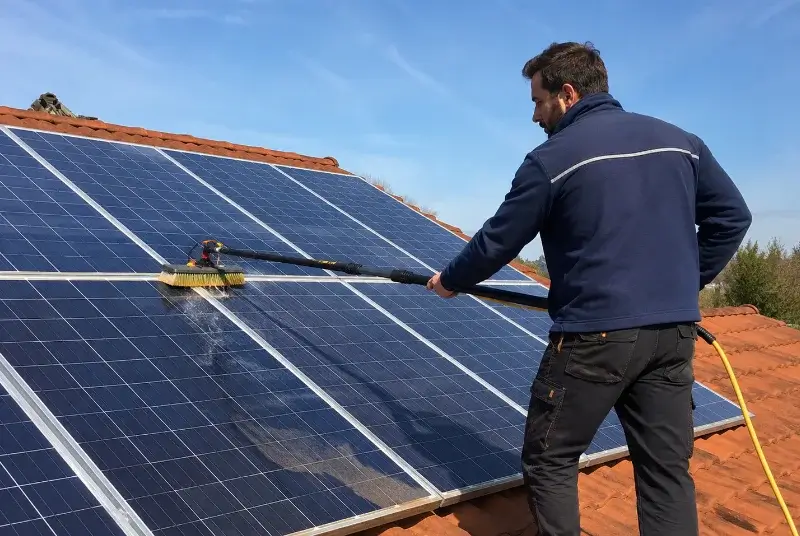 Nettoyage et entretien de panneaux solaires à Eymet